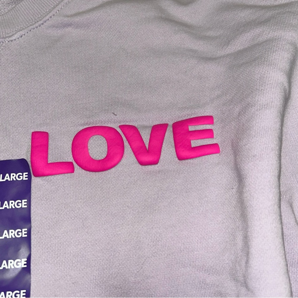 Wildfox Dogs Love Me Paw Print Double-sided Sweatshirt NWT - Picture 6 of 8